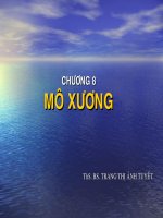 Bài giảng về mô xương