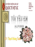 TOI YEU EM - HOANG XUAN