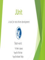 JUnit report UET n5 autumn 2013