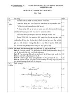 Đáp án thi giáo viên giỏi CCL-2011