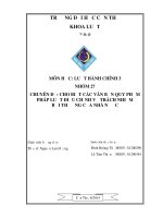 BÁO CÁO CHO BIẾT CÁC VĂN BẢN QUY PHẠM  PHÁP LUẬT ĐIỀU CHỈNH VỀ TRÁCH NHIỆM  BỒI THƯỜNG CỦA NHÀ NƯỚC