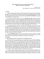 MẪU THƯỢNG NGÀN CỦA NGUYỄN XUÂN KHÁNH NHÌN TỪ LÍ THUYẾT ĐÁM ĐÔNG