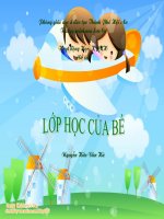 lớp học của bé