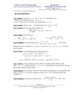 đề thi thử kỳ thi quốc gia chung 2015  có hướng dẫn