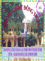 Bài giảng dự thi GVG 09-10 giai bai toan bang cach lap phuong trinh