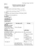 Tiết 23: Đại lượng tỷ lệ thuận