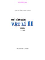 Thiet ke bai giang vat ly 11 NC tap 1
