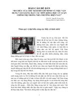 DI CHÚC của CHỦ TỊCH hồ CHÍ MINH và VIỆC vận DỤNG vào GIẢNG dạy các môn KHOA học lý LUẬN CHÍNH TRỊ TRONG NHÀ TRƯỜNG HIỆN NAY