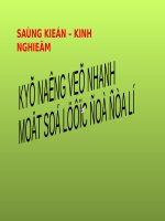 SKKN Vẽ lược đồ Địa lý THCS ( Tham khảo)