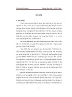 khóa luận tốt nghiệp đặc điểm nông sinh học và giá trị chọn giống của 11 dòng đột biến từ giống lúa nếp pd2 ở thế hệ thứ 7