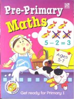pre primary maths
