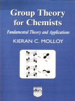 Group theory for chemists  fundamental theory and applications (2011)