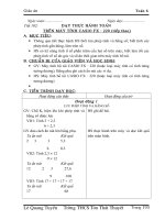 giáo án số học 6(từ T102-T107)