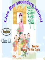 English 9- Unit3 Language Focus