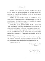 Nghiên cứu hiệu ứng từ nhiệt trên hệ hợp kim nguội nhanh Fe90xNixZr10