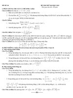 ĐỀ THI ĐẠI HỌC 2012(đề 4)