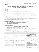 Tiết 23_Trường hợp bằng nhau thứ nhất cạnh - cạnh -cạnh(T2)