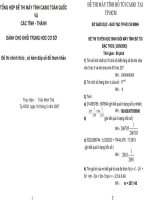 ĐỀ THI CASIO THCS