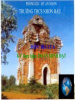 Cấu tạo trong của trái đất.