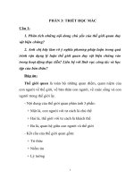Đề thi môn triết học Mác chuẩn