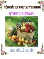 TNXH 2: Ăn uống đầy đủ