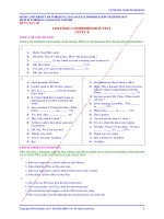 Listening B - 32. BRVT–MAY–08