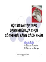 cach tinh nham trong hoa