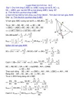 Giai OnKT hinh hoc 2 de 3-4