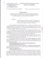 Hướng dẫn thu chi, miễn giảm học phí tỉnh Trà Vinh