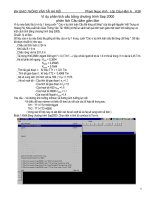 sap 2000 Ví dụ tính