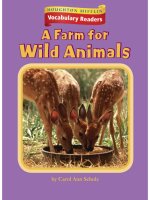 a farm for wild animals