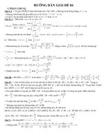 Đ.A ĐỀ THI ĐẠI HỌC 2012(đề 4)