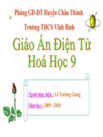 Axit bazo muối.GA tỉnh 2009-2010