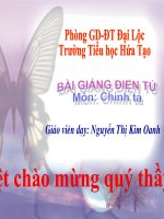 Chính tả Người liên lạc nhỏ