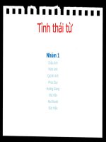 Van 8- Tình thái từ
