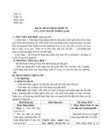 Giáo Án Địa 7 tuần 12. phương tâm