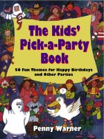 the kids'' pick a party book