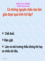 Bài TH Hô hấp nhân tạo