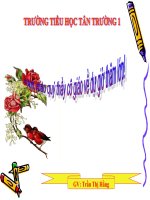 BÀI 2: TÔ MÀU BĂNG MÀU NỀN