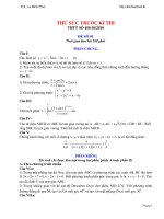 Đề thi thử đại học số 1,2,3 toán học tuổi trẻ (2011)