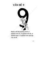 Bất phương trình chứa tham số