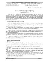 KẾ HOẠCH TỔ KHỐI 4+5-ĐĂNG LƯU-CÀ MAU