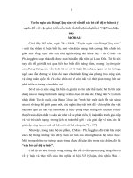 TIỂU LUẬN Tuyên ngôn của đảng cộng sản với vấn đề xóa bỏ chế độ tư hữu và ý nghĩa đối với việc phát triển nền kinh tế nhiều thành phần ở việt nam hiện nay