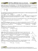 dạng 1: tán sắc ánh sáng( thầy THÀNH biên soạn)