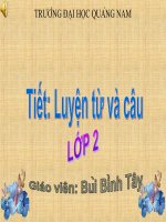 LTVC LỚP 2 TUẦN 16