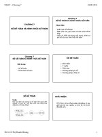 bài giảng nguyên lý kế toán chương 7 Sổ kế toán và hình thức kế toán - ths. cồ thị thanh hương