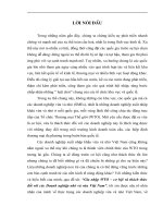 Gia nhập WTO – cơ hội và thách thức đối với các Doanh nghiệp nhỏ và vừa Việt Nam