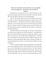 TIỂU LUẬN Phát huy sức mạnh đại đoàn kết toàn dân tộc trong sự nghiệp đẩy mạnh công nghiệp hóa – hiện đại hóa ở việt nam hiện nay