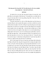 TIỂU LUẬN Xây dựng giai cấp công nhân việt nam đáp ứng yêu cầu của sự nghiệp công nghiệp hóa – hiện đại hóa đất nước