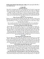 tổng quan kinh tế việt nam qua 3 năm (liên quan gần nhất đến cs tài chính tiền tệ)